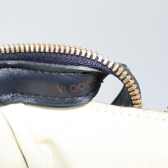 LOUIS VUITTON Monogram Mini Josephine PM Hand Bag Blue M92049 LV Auth ep10965