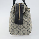 LOUIS VUITTON Monogram Mini Josephine PM Hand Bag Blue M92049 LV Auth ep10965-3