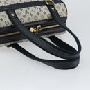 LOUIS VUITTON Monogram Mini Josephine PM Hand Bag Blue M92049 LV Auth ep10965-7