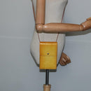 LOUIS VUITTON Monogram Vernis Walker Wallet Lime Yellow M91074 LV Auth ep10966-20