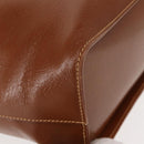 GUCCI Shoulder Bag Leather Brown Auth ep10968-9