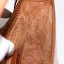 GUCCI Shoulder Bag Leather Brown Auth ep10968-20