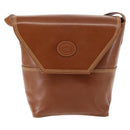 GUCCI Shoulder Bag Leather Brown Auth ep10968-13