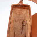 GUCCI Shoulder Bag Leather Brown Auth ep10968-21