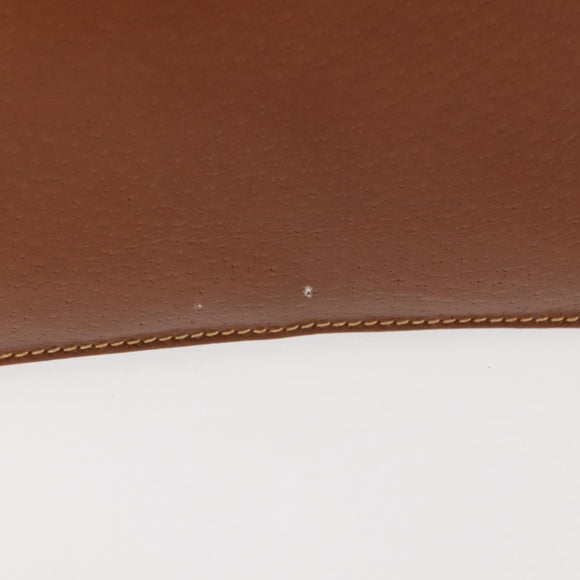 GUCCI Shoulder Bag Leather Brown Auth ep10968