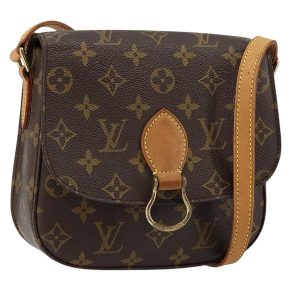 LOUIS VUITTON Monogram Saint Cloud MM Shoulder Bag M51243 LV Auth ep10974