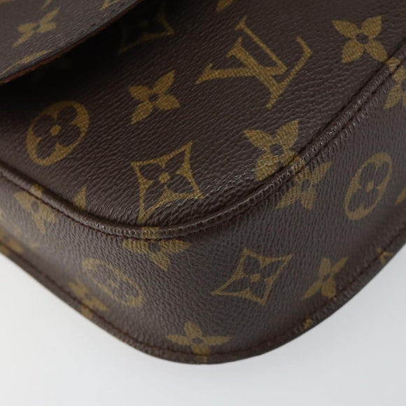 LOUIS VUITTON Monogram Saint Cloud MM Shoulder Bag M51243 LV Auth ep10974