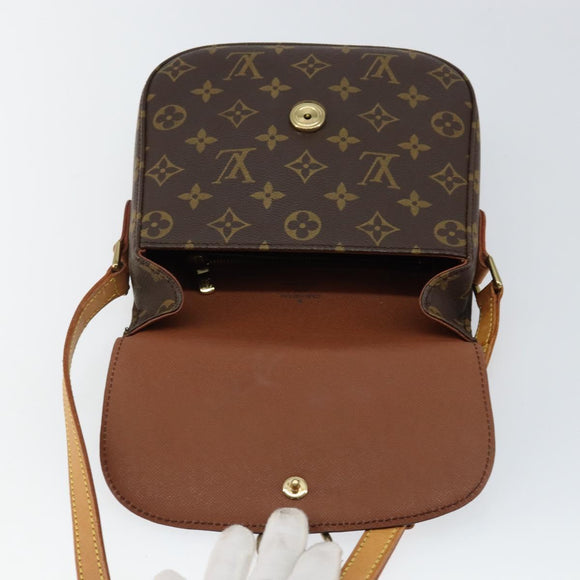 LOUIS VUITTON Monogram Saint Cloud MM Shoulder Bag M51243 LV Auth ep10974