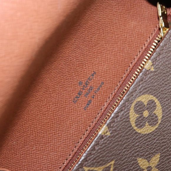 LOUIS VUITTON Monogram Saint Cloud MM Shoulder Bag M51243 LV Auth ep10974