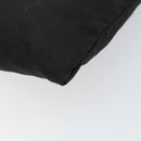PRADA Shoulder Bag Nylon Black Silver Auth ep10975-16