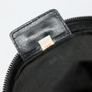 PRADA Shoulder Bag Nylon Black Silver Auth ep10975-11