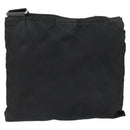 PRADA Shoulder Bag Nylon Black Silver Auth ep10975-2