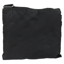 PRADA Shoulder Bag Nylon Black Silver Auth ep10975 - 0