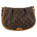 LOUIS VUITTON Monogram Menilmontant PM Shoulder Bag M40474 LV Auth ep10977-13