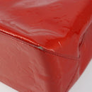 LOUIS VUITTON Monogram Vernis Reade PM Hand Bag Red Rouge M91088 LV Auth ep10979-9