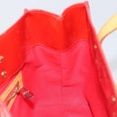 LOUIS VUITTON Monogram Vernis Reade PM Hand Bag Red Rouge M91088 LV Auth ep10979-18