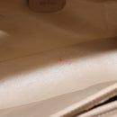 GUCCI Bamboo Hand Bag Leather 2way Beige Gold 000 781 0175 Auth ep10980-11