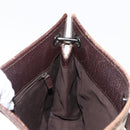 GUCCI GG Canvas Shoulder Bag Beige Silver 120841 Auth ep10981-18