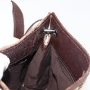 GUCCI GG Canvas Shoulder Bag Beige Silver 120841 Auth ep10981-19