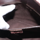 GUCCI GG Canvas Shoulder Bag Beige Silver 120841 Auth ep10981-20