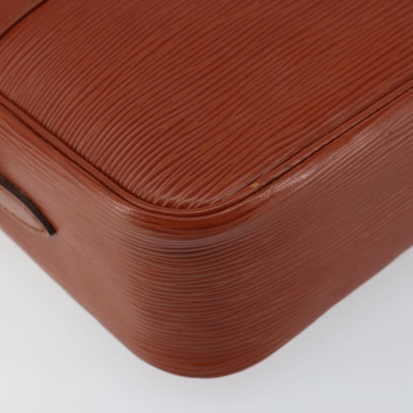 LOUIS VUITTON Epi Trocadero 27 Shoulder Bag Brown M52313 LV Auth ep10982