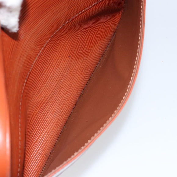 LOUIS VUITTON Epi Trocadero 27 Shoulder Bag Brown M52313 LV Auth ep10982