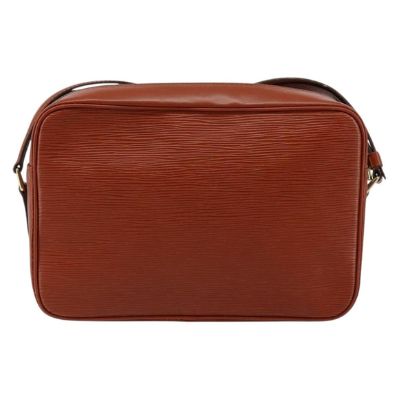 LOUIS VUITTON Epi Trocadero 27 Shoulder Bag Brown M52313 LV Auth ep10982