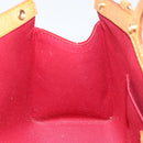 LOUIS VUITTON Monogram Vernis Roxbury Drive Bag 2way Red M91987 LV Auth ep10983-20