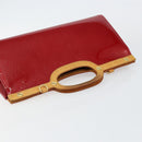 LOUIS VUITTON Monogram Vernis Roxbury Drive Bag 2way Red M91987 LV Auth ep10983-6