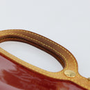 LOUIS VUITTON Monogram Vernis Roxbury Drive Bag 2way Red M91987 LV Auth ep10983-8