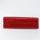 LOUIS VUITTON Monogram Vernis Roxbury Drive Bag 2way Red M91987 LV Auth ep10983-5