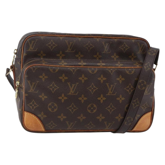 LOUIS VUITTON Monogram Nile Shoulder Bag M45244 LV Auth ep10984