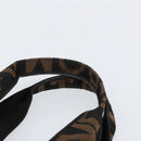 FENDI Hand Bag Nylon Black Gold Auth ep10985-8