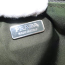 PRADA Accessory Pouch Nylon Khaki Auth ep10991-18