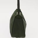 PRADA Accessory Pouch Nylon Khaki Auth ep10991-3