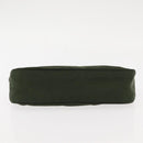 PRADA Accessory Pouch Nylon Khaki Auth ep10991-5
