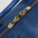 LOUIS VUITTON Epi Keepall 50 Boston Bag Blue M42965 LV Auth ep10993-10