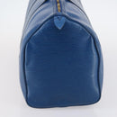 LOUIS VUITTON Epi Keepall 50 Boston Bag Blue M42965 LV Auth ep10993-4