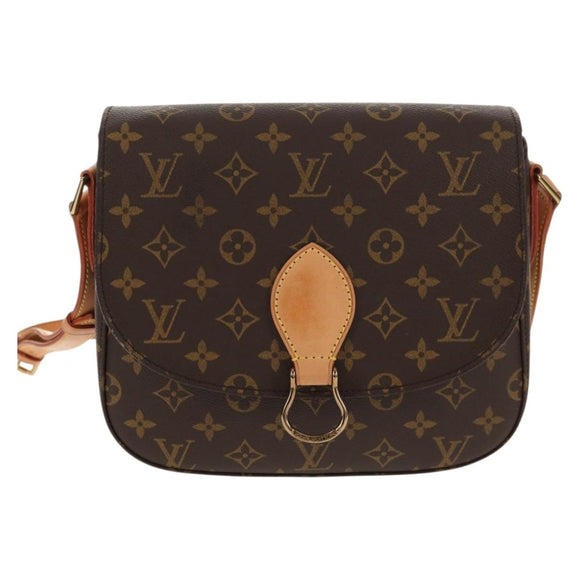 LOUIS VUITTON Monogram Saint Cloud GM Shoulder Bag M51242 LV Auth ep10998A