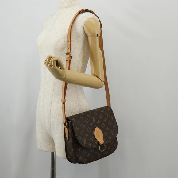 LOUIS VUITTON Monogram Saint Cloud GM Shoulder Bag M51242 LV Auth ep10998A