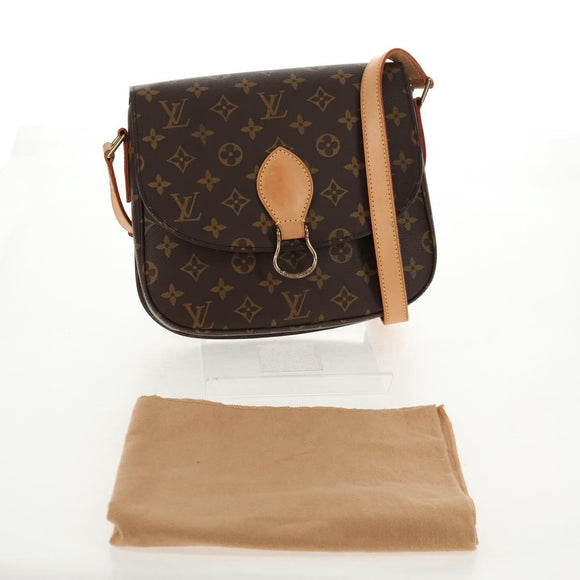 LOUIS VUITTON Monogram Saint Cloud GM Shoulder Bag M51242 LV Auth ep10998A