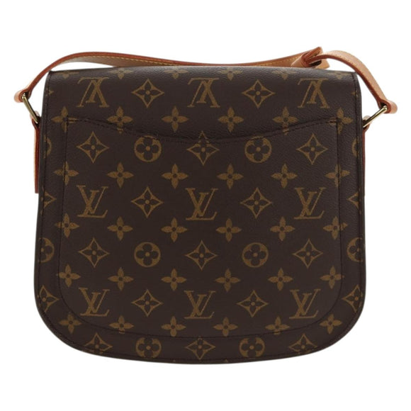 LOUIS VUITTON Monogram Saint Cloud GM Shoulder Bag M51242 LV Auth ep10998A