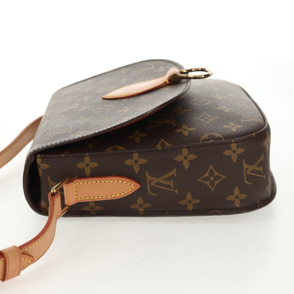 LOUIS VUITTON Monogram Saint Cloud GM Shoulder Bag M51242 LV Auth ep10998A