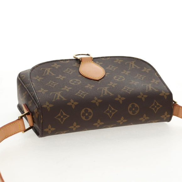 LOUIS VUITTON Monogram Saint Cloud GM Shoulder Bag M51242 LV Auth ep10998A