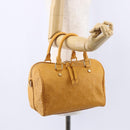 LOUIS VUITTON Empreinte Speedy Bandouliere 25 Bag Saffron M40904 LV Auth ep10999-25