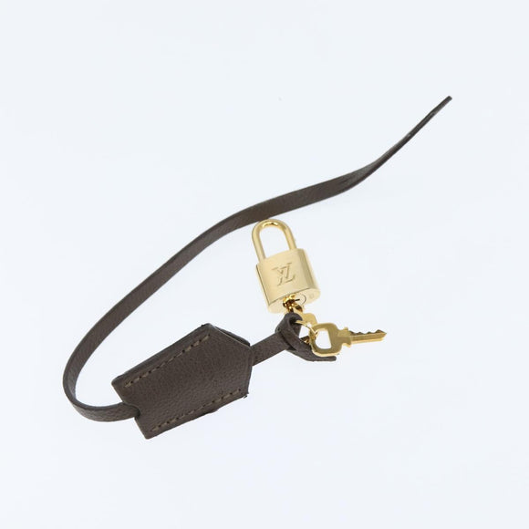 LOUIS VUITTON Monogram Empreinte Audacieuse GM Shoulder Bag Tail LV Auth ep11001