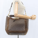 LOUIS VUITTON Monogram Empreinte Audacieuse GM Shoulder Bag Tail LV Auth ep11001-23
