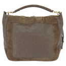 LOUIS VUITTON Monogram Empreinte Audacieuse GM Shoulder Bag Tail LV Auth ep11001-2