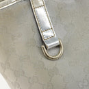 GUCCI GG Canvas Tote Bag Silver Gold 169946 Auth ep11002-17