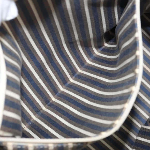 GUCCI GG Canvas Tote Bag Silver Gold 169946 Auth ep11002